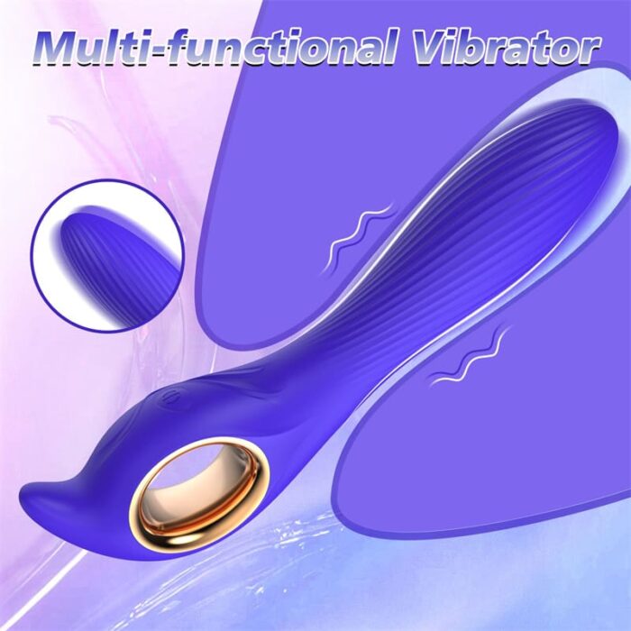 Lovesvibe G Punkt Vibratoren mit Klitorisstimulation, 10 Vibrationmodi Sex Spielzeug Dildo Vibrator
