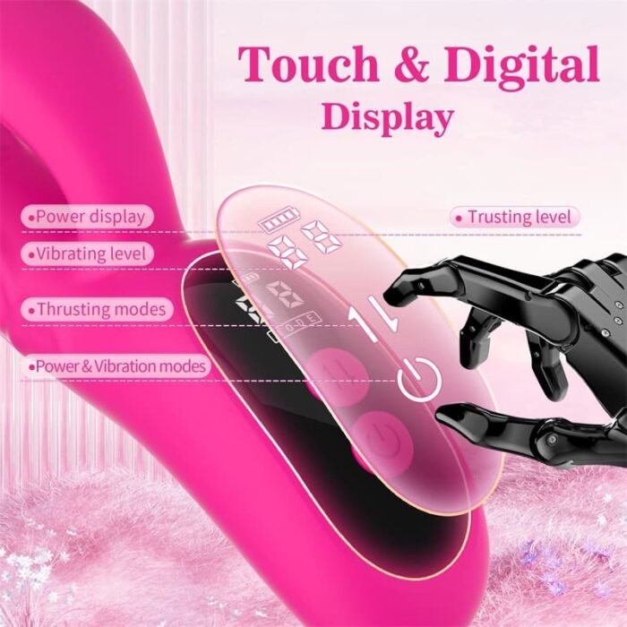 Lovesvibe Rabbit G Punkt Vibration für Frauen mit 9 Vibrations & 9 Stoßmodi Sex Spielzeug Dildo Vibrator