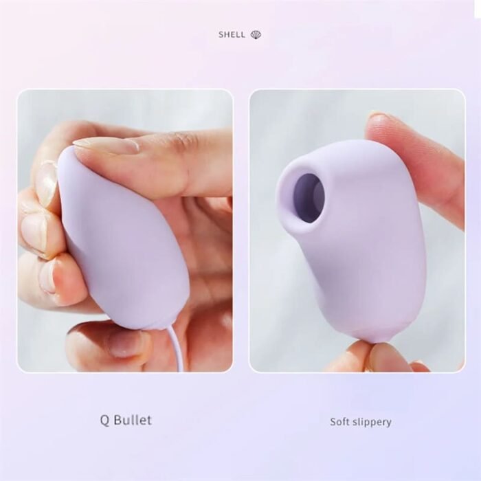 Lovesvibe Sauger Vibrator für Frauen Klitoris Stimulator, 2 in 1 Sex Spielzeug für die Frauen Paare mit Vibro Ei