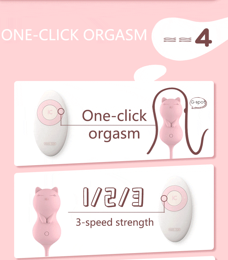 Namiya Puala CAT G Punkt Vibratoren Drahtlose Fernbedienung Ben Wa Balls Sextoy