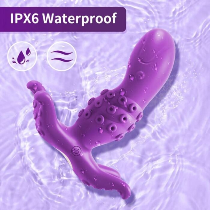 Oktopus Tragbarer G-Punkt Vibrator Sex Spielzeug für die Frau mit Bluetooth APP Gesteuerter & Fernbedienung