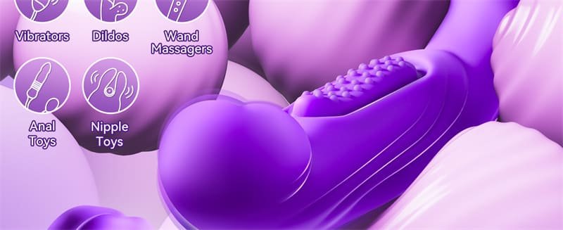 Rose G Punkt Vibrator Sex Spielzeug für die Frau 5 Zungenlecken & 7 Schlagmodi Zungen G-Punkt Stimulator