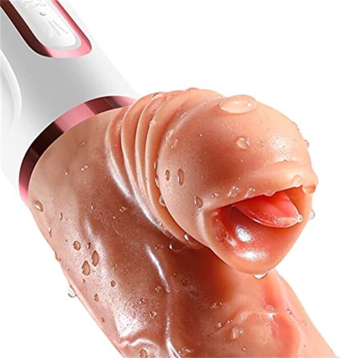 Wistone Thrusting Realistischer Dildo mit 12 Vibrations und Leck & erhitzenden G-Punkt Dildos
