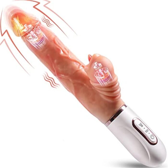Wistone Thrusting Realistischer Dildo mit 12 Vibrations und Leck & erhitzenden G-Punkt Dildos