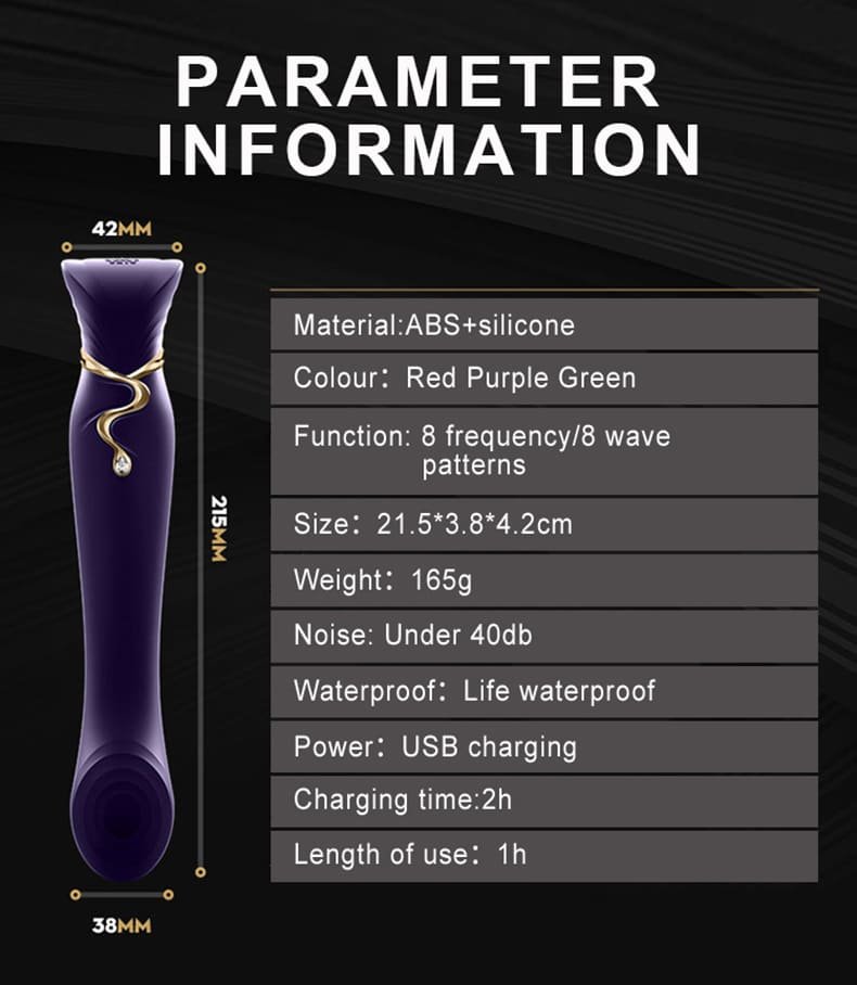 ZALO Queen G-Punkt-Vibrator - Dildo Vibrator Sex Spielzeug für die Frau