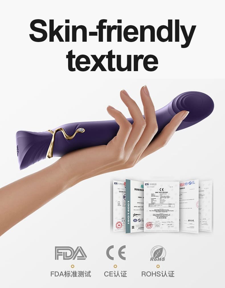 ZALO Queen G-Punkt-Vibrator - Dildo Vibrator Sex Spielzeug für die Frau