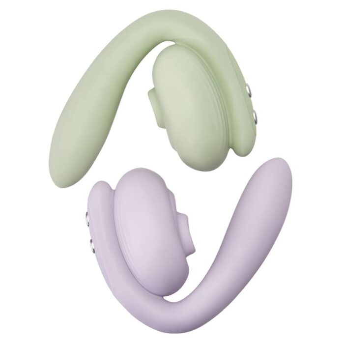 Zungen Vibrator Sex Spielzeug für die Frau mit 10 Zungelecken & Vibrationsmodi 2-in-1 G-Punkt Vibrator