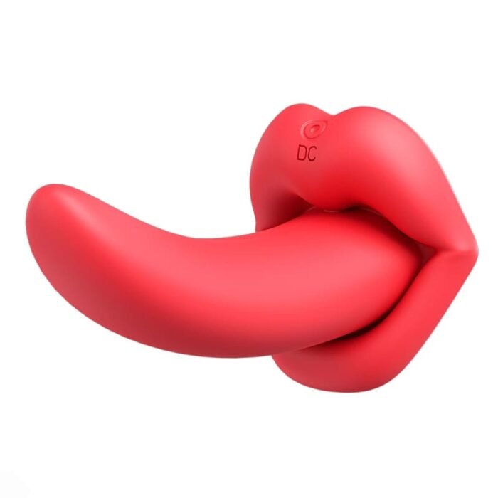 Zungen Vibrator Sex Spielzeug für die Frau mit 10 Zungelecken & Vibrationsmodi 2-in-1 G-Punkt Vibrator
