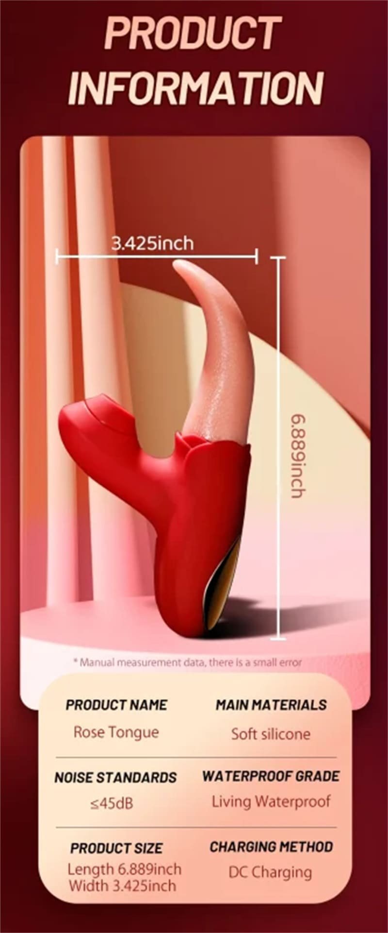 Zungenlecken Vibratoren mit 10 Zungelecken&Vibrationsmodi Vibration für frauen Dildo G Punkt Vibrator
