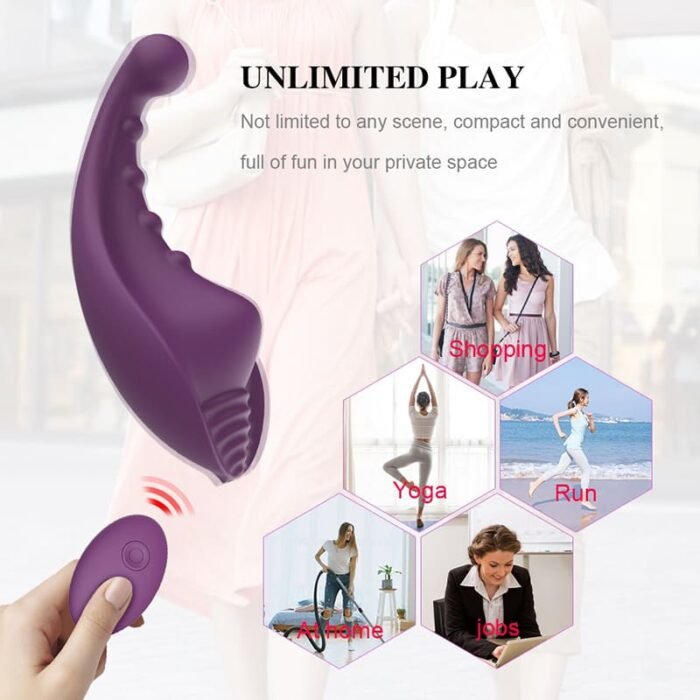 Butterfly G-Punkt Vibrator mit 10 Vibrationmodi Klitorisstimulation für Frau mit Fernbedienung