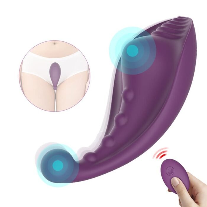 Butterfly G-Punkt Vibrator mit 10 Vibrationmodi Klitorisstimulation für Frau mit Fernbedienung