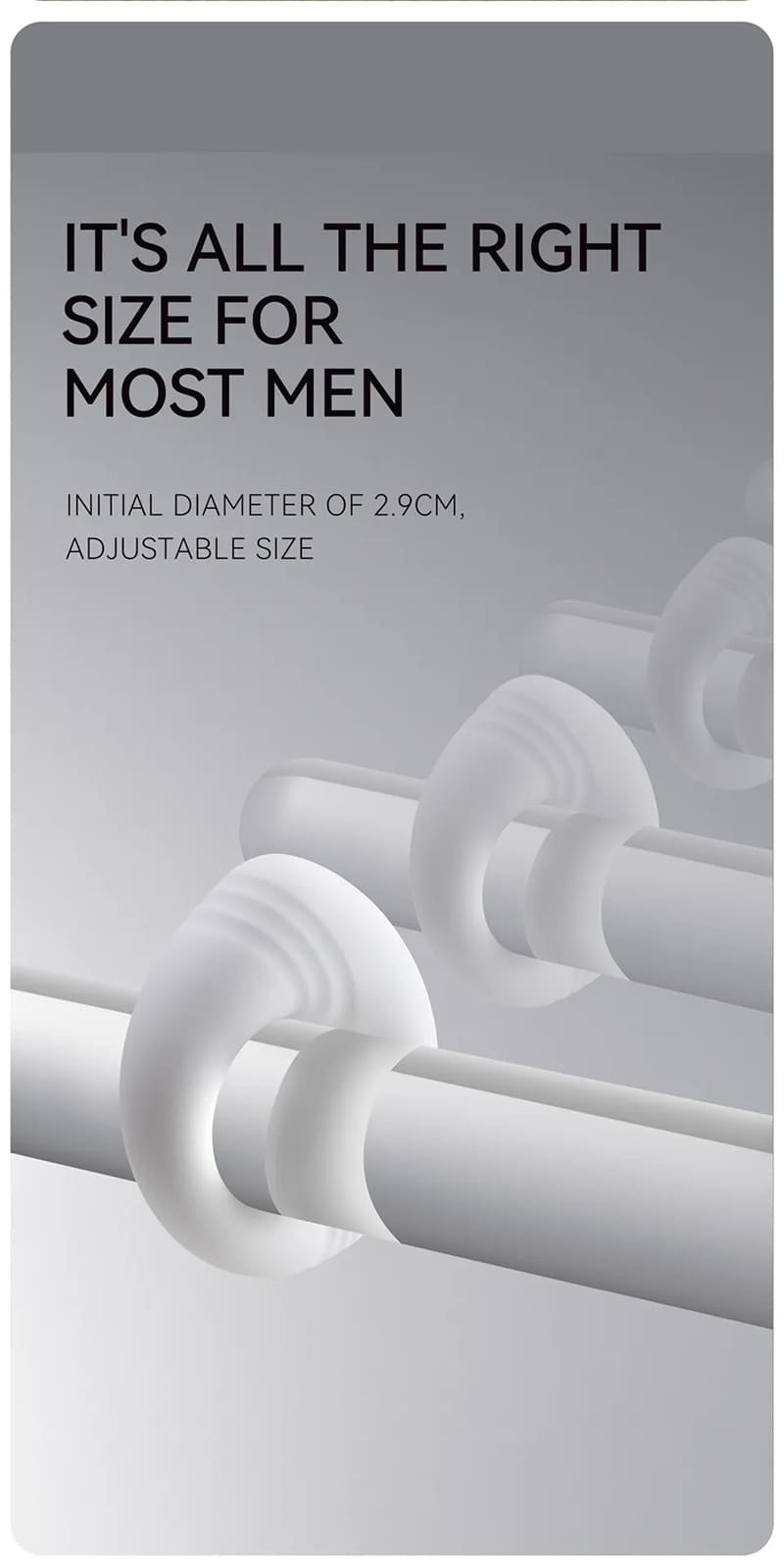 Cockring Satisfyer Strong One, Silikon Penisring mit 10 Vibrations und App Penis Ring für eine harte und lange Erektion
