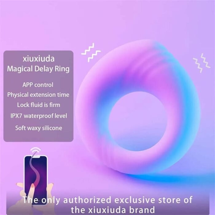 Cockring Satisfyer Strong One, Silikon Penisring mit 10 Vibrations und App Penis Ring für eine harte und lange Erektion