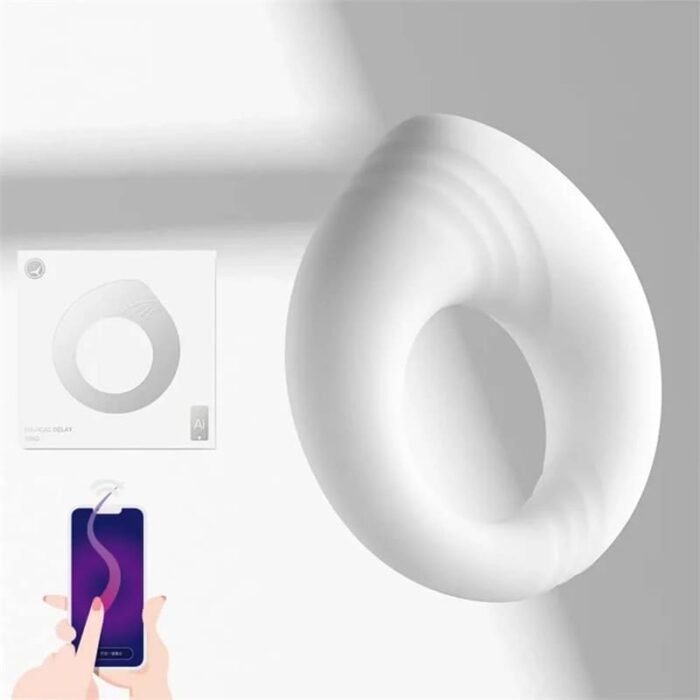 Cockring Satisfyer Strong One, Silikon Penisring mit 10 Vibrations und App Penis Ring für eine harte und lange Erektion