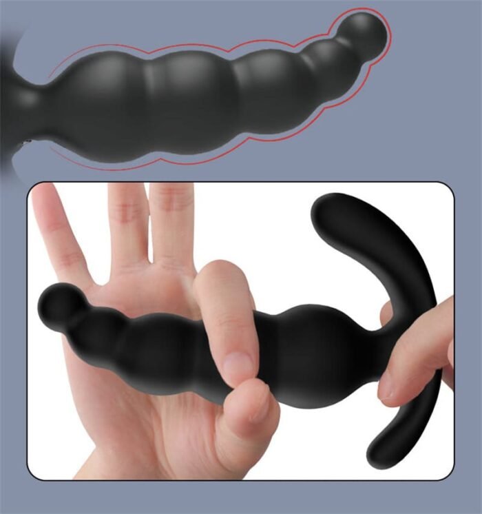 Deluxe Analkugeln Anal Dildo Vibratoren Analplug mit 9 Vibrations und 3 Rotations Buttplug Prostata Stimulator