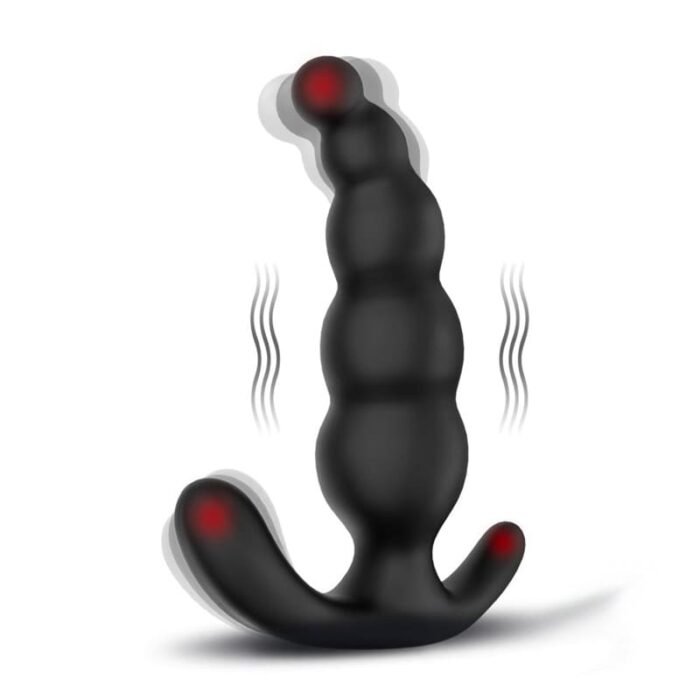 Deluxe Analkugeln Anal Dildo Vibratoren Analplug mit 9 Vibrations und 3 Rotations Buttplug Prostata Stimulator