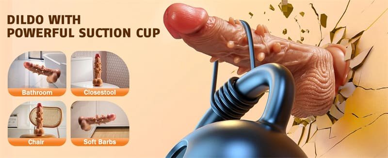 Dildo Sexspielzeug Vibration für Frauen mit 3 Teleskop & 9 Vibrationsmodi Dildos Vibrator Sex Spielzeug für Paare