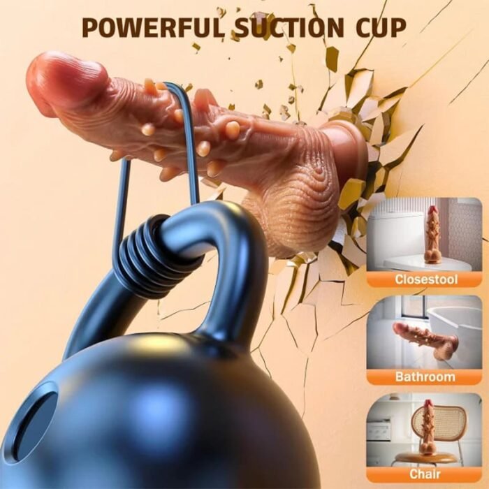Dildo Sexspielzeug Vibration für Frauen mit 3 Teleskop & 9 Vibrationsmodi Dildos Vibrator Sex Spielzeug für Paare