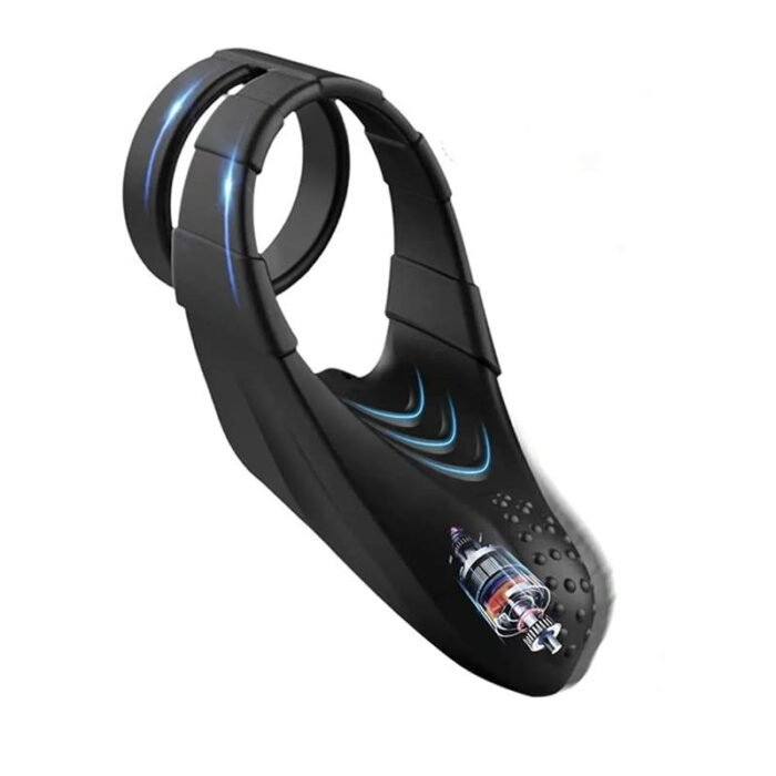 Doppel Penisring Vibrator mit 10 Vibrationsmodi Sex Spielzeug für Paare Extrem Dual Cockring mit Fernbedienung