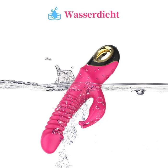 G-Punkt Vibration für Frauen Sexspielzeug Stoßvibrator mit 9 Starke Vibrationsmodi Rabbit Vibrator