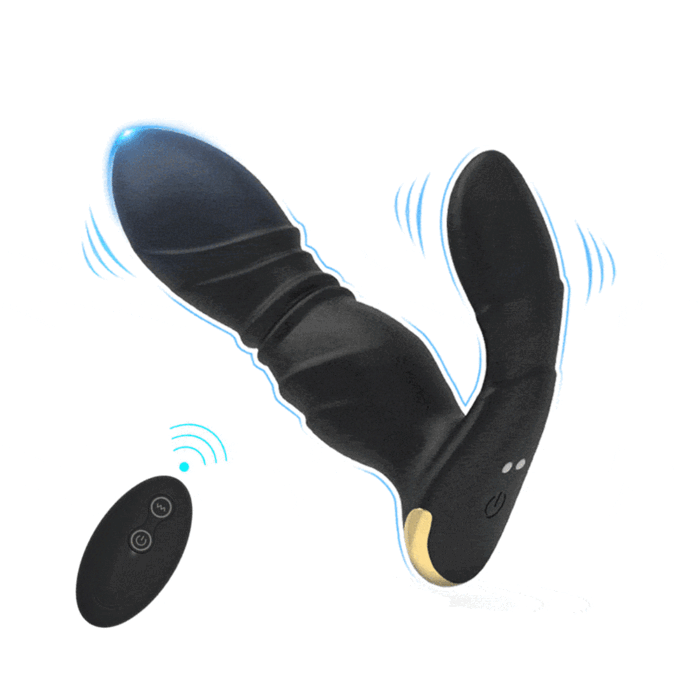 GUIMI Prostata Stimulation Männer mit 9 Vibrationen Anal Vibrator Analdildo Sex Spielzeug für die Männer