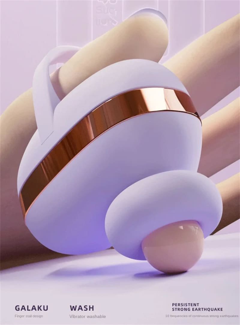 Galaku Vibration für Frauen mit 10 Vibrations & Lutschenmodi G-Punkt Nippel Klitoris Vibrator