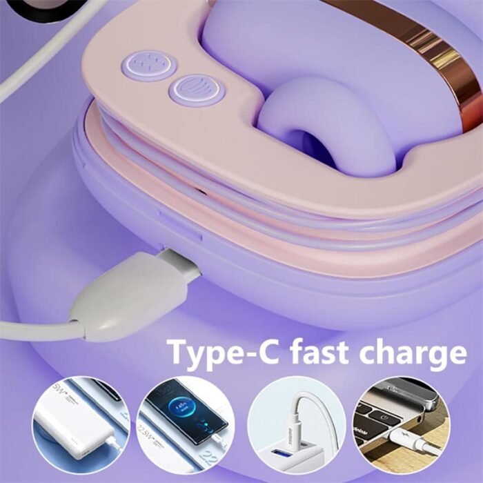 Galaku Vibration für Frauen mit 10 Vibrations & Lutschenmodi G-Punkt Nippel Klitoris Vibrator