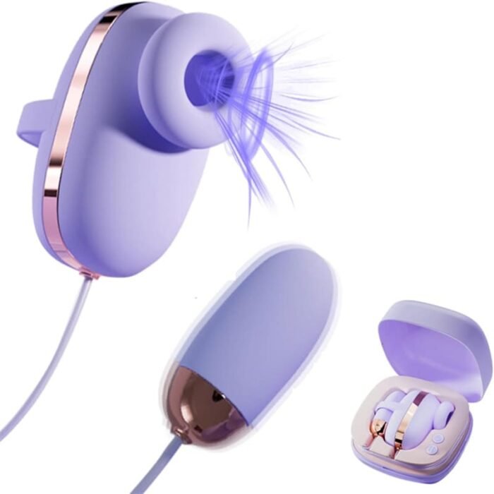 Galaku Vibration für Frauen mit 10 Vibrations & Lutschenmodi G-Punkt Nippel Klitoris Vibrator