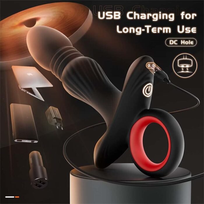 HGOD Analvibratoren für Männ Prostata Stimulation mit 9 Vibrations Anal Vibrator für Männer mit APP & Fernbedienung