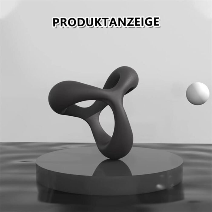 Lovesvibe 3 In 1 Silikon Penisringe Sexspielzeug Sex Spielzeug für die Männer Langwährende Erektion