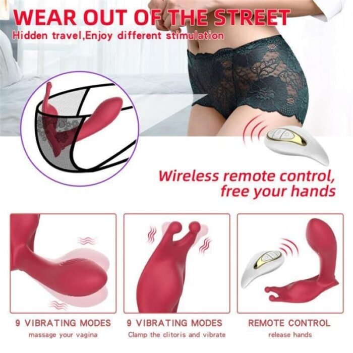 Lovesvibe 9 Vibrations & 9 Schlagmodi G Punkt Vibrator für Frauen Sex Spielzeug Dildo Vibrator