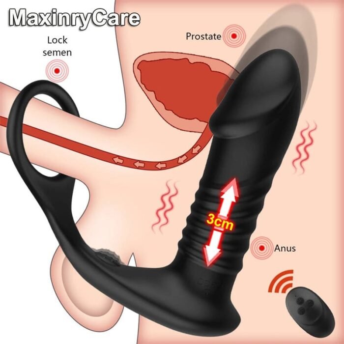 Lovesvibe Anal Dildo Vibratoren Analplug mit Vibrationsmodi Prostata Stimulator Sexspielzeug Für Paare Männer Frauen