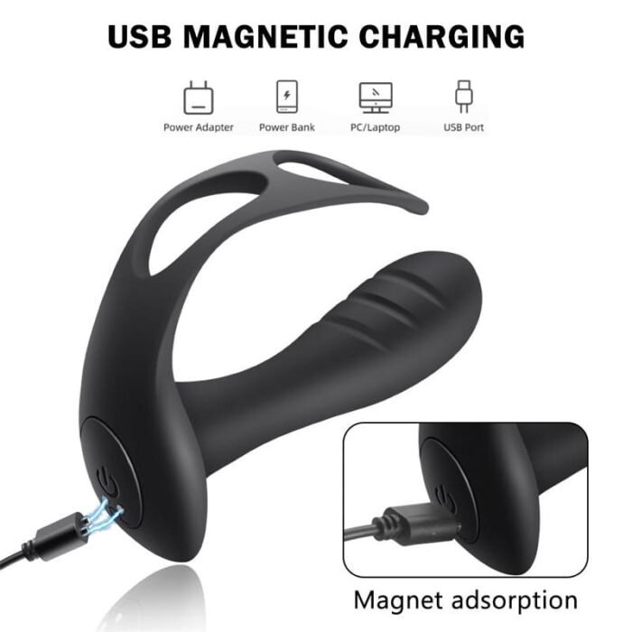 Lovesvibe Analvibratoren für Mann Analplug mit 10 Vibrationsmodi Sexspielzeug Anal Dildo