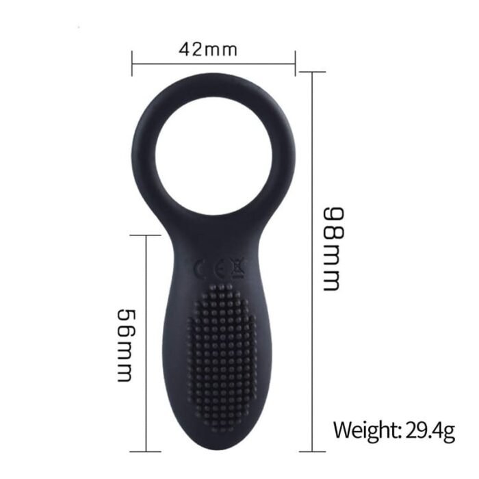 Lovesvibe Cockring Vibrator für G-Punkt mit 10 Vibrationsmodi Silikon Penisring mit Fernbedienung