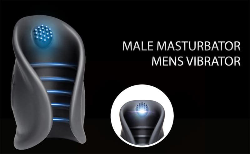 Lovesvibe Glans Vibrator Stimulator für Männer mit 10 Vibrationsmodi Penisringe Sex Spielzeug für die Männer Paare