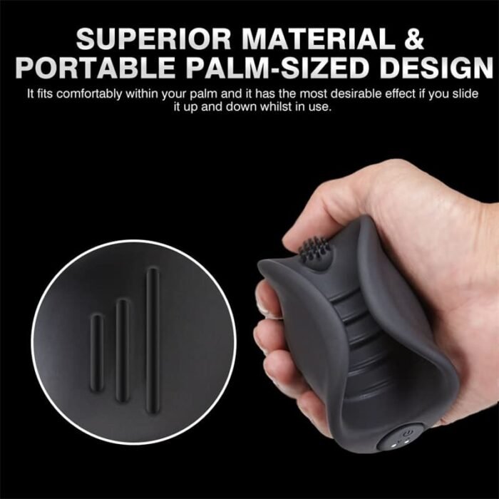Lovesvibe Glans Vibrator Stimulator für Männer mit 10 Vibrationsmodi Penisringe Sex Spielzeug für die Männer Paare