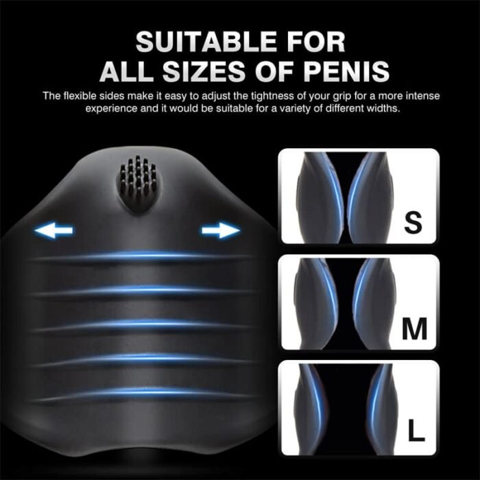 Lovesvibe Glans Vibrator Stimulator für Männer mit 10 Vibrationsmodi Penisringe Sex Spielzeug für die Männer Paare