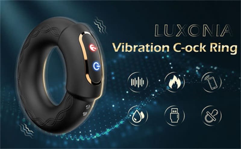 Lovesvibe Penisring Vibrator mit 10 Vibrationsmodi Verbesserung Erektion und Verlängerung zeit Sexspielzeug für Paare