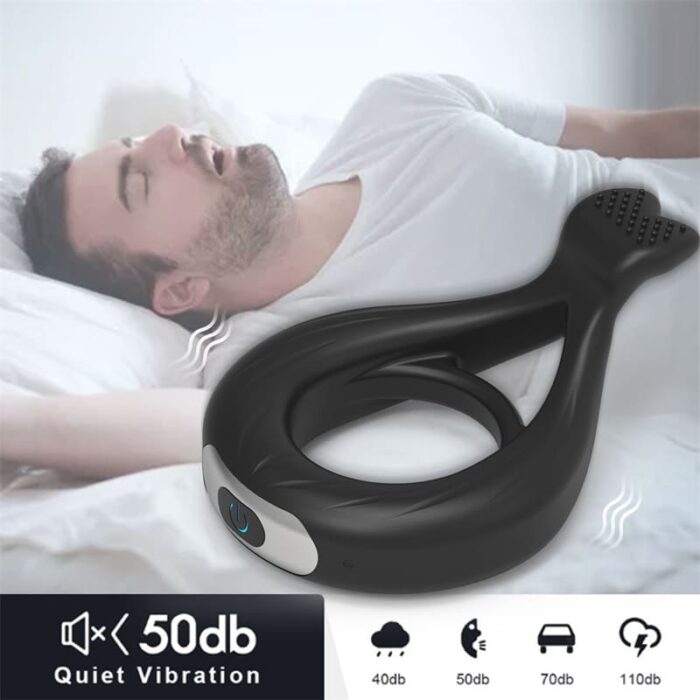 Lovesvibe Penisring Vibrator mit Daumendesign mit 10 Vibrationsmodi für längere Erektion Stimulation Penis Sex Toys