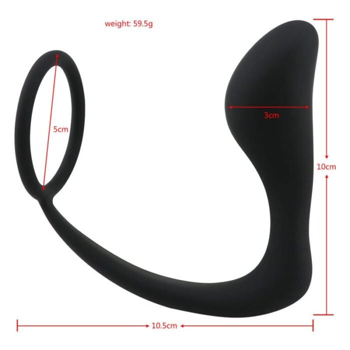 Lovesvibe Penisring mit Prostata Vibratoren Sex Spielzeug für Paare Cockring für längere Erektion Stimulation