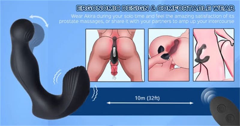 Lovesvibe Prostata Vibrator für Mann mit 7 Vibrations Analvibratoren Prostata Stimulation Männer Anal Toys Einsteiger