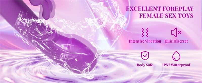 Lovesvibe Rabbit Vibrator Sex Spielzeug für Paare mit 12 Vibrationsmodi G-Punkt Vibratoren