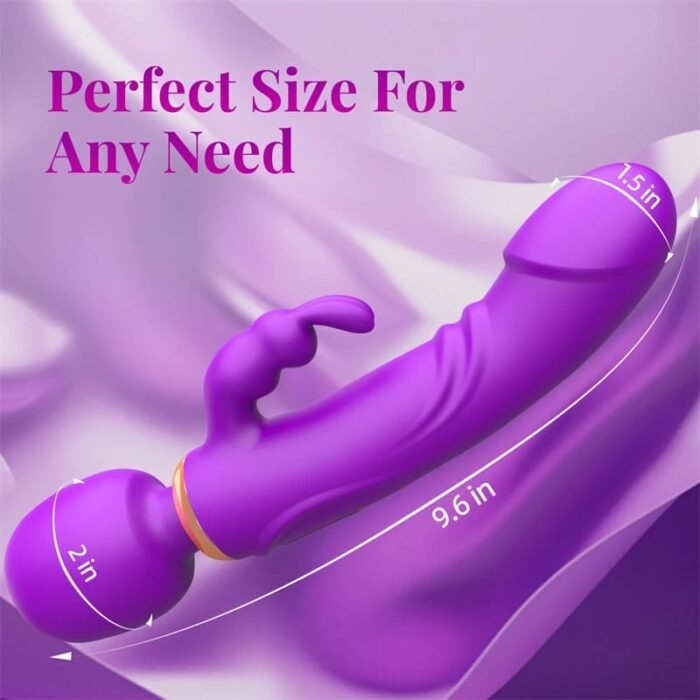 Lovesvibe Rabbit Vibrator Sex Spielzeug für Paare mit 12 Vibrationsmodi G-Punkt Vibratoren