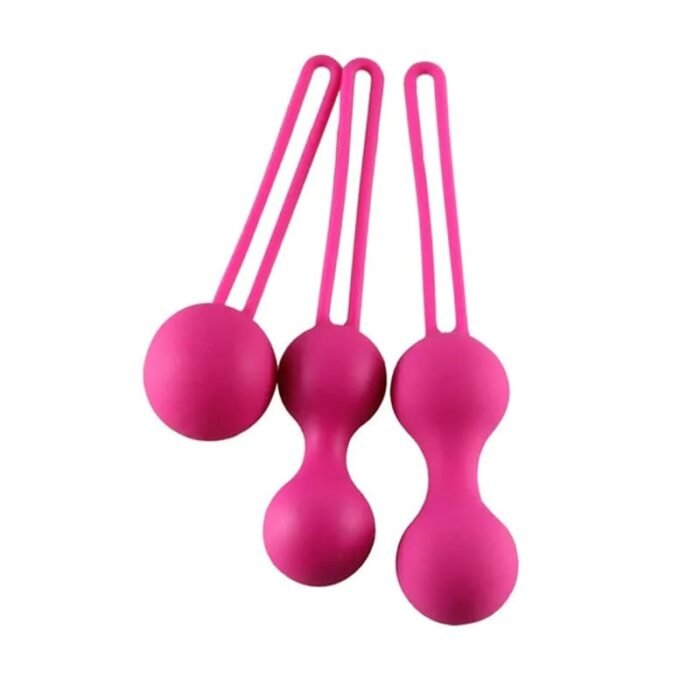Lovesvibe Silikon Analkugeln Anal Kette mit 1/2/3 Kugeln Analplugs für Eine Sexuelle Stimulation Schrittweise