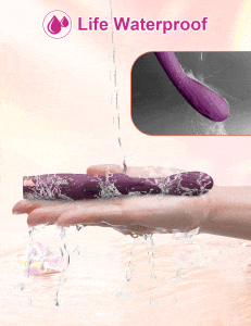 Lovesvibe Silikon G-Punkt Vibrator für Frauen mit 10 Vibrationsmodi Nippel Klitoris Stimulation