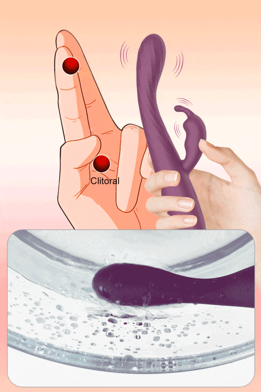 Lovesvibe Silikon G-Punkt Vibrator für Frauen mit 10 Vibrationsmodi Nippel Klitoris Stimulation