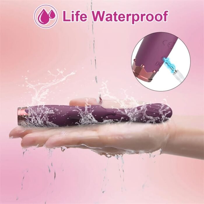 Lovesvibe Silikon G-Punkt Vibrator für Frauen mit 10 Vibrationsmodi Nippel Klitoris Stimulation