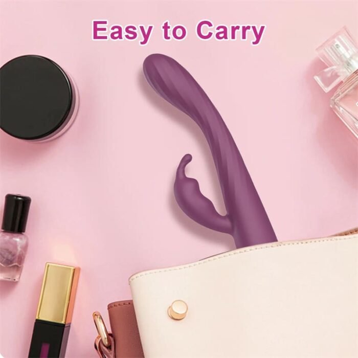 Lovesvibe Silikon G-Punkt Vibrator für Frauen mit 10 Vibrationsmodi Nippel Klitoris Stimulation