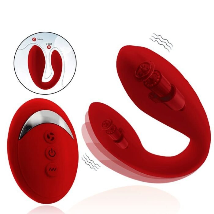 Lovesvibe Vaginale & Anal G-Punkt Vibrator mit 10 Vibrationsmodi Klitoris Stimulator Leise Sex Toys für Paare
