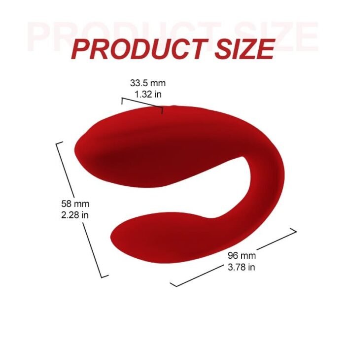 Lovesvibe Vaginale & Anal G-Punkt Vibrator mit 10 Vibrationsmodi Klitoris Stimulator Leise Sex Toys für Paare
